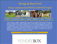 Tablet Screenshot of elevagerococerf.com
